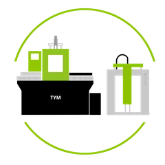ماكينات القولبة بالحقن العمودي