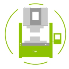 آلة صب الحقن المخصصة